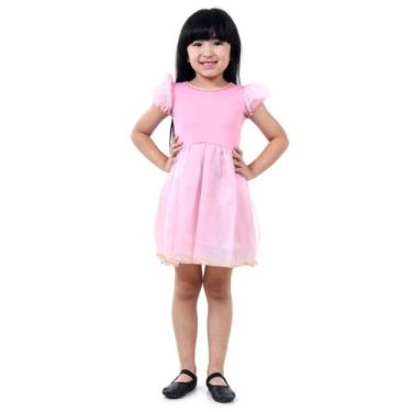 Imagem de Fantasia Vestido Bebê Rosa - Carnaval - Diversos, UNICA, P