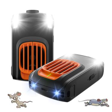 Imagem de Repelente ultrassônico de marta para carro, pacote com 2, mouse eletrônico e dispositivo de dissuasão de roedores