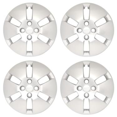 Imagem de Kit 4 Calota Aro 14 Compatível c/Roda UP! 2014 2016 - Prata
