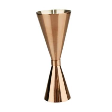 Imagem de Generic Copo medidor duplo para bebidas alcoólicas, copo medidor profissional para coquetéis para restaurantes, bares e festas, Champanhe