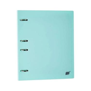 Imagem de Fichário Argolado com Divisória B5 Colegial  Yes - Individual, Azul Pa