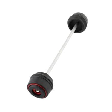 Imagem de Mqetly Protetor de eixo dianteiro contra colisões, roda, garfo, deslizador, substituição direta, acessórios para motocicleta, fácil de instalar para 368G, Vermelho