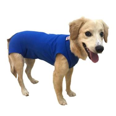 Imagem de Roupa Protetora Pós Cirúrgica Pet Específica Para Castração de Cão Mac