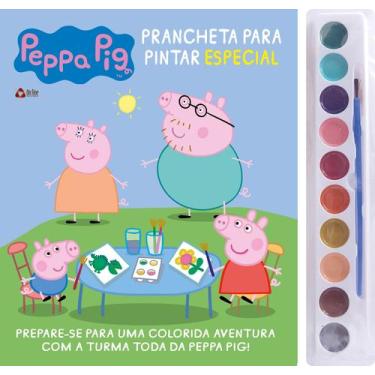 Imagem de Livro - Peppa Pig Prancheta Para Pintar Especial