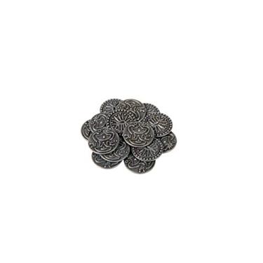 Imagem de The Broken Token Prop Coins - 20mm Iron Indian Themed Replica Coins Pack of 15, Historical Prop and Novelty Coins