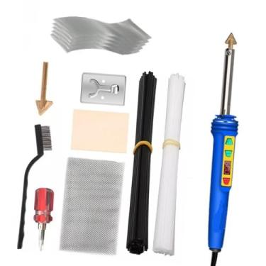 Imagem de Generic Kit de ferro de solda, máquina de solda de plástico, kit de reparo de soldador de plástico para painel, reparos eletrônicos, placas de circuito