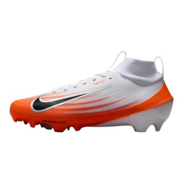 Imagem de Nike Chuteiras Vapor Pro 1 (HM8850-103, branca/laranja/prata metálico/preto), Branco/Laranja Segurança/Prata Metálica/Preto, 42