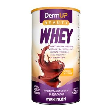 Imagem de DermUp Beauty Whey Sabor Cacau 450g Maxinutri