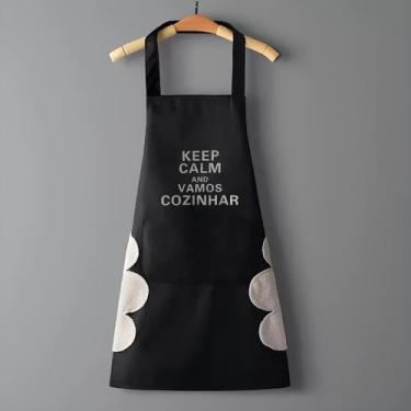 Imagem de Avental De Cozinha Impermeavel Com Lateral Seca As Mãos  - Uny Home, A