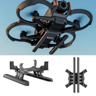 Imagem de LICHIFIT Trem de Pouso Dobrável para Drone DJI AVATA 2, Preto, com Proteção Eficaz e Design Compacto