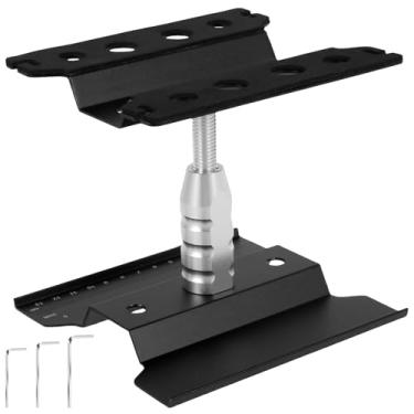 Imagem de Suporte de trabalho de reparo de carro RC, estação de trabalho ajustável de alumínio com rotação de 360 graus para 1/8 1/10 1/12 RC Car Traxxas Slash TRX4 Arrma Axial SCX10 Losi Redcat Wltoys RC