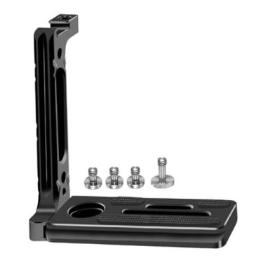 Imagem de Generic Suporte para câmera em L, acessórios, montagem de sapata fria, profissional, liga de alumínio, tripé Arca Mount de 38 mm, adaptador de placa de