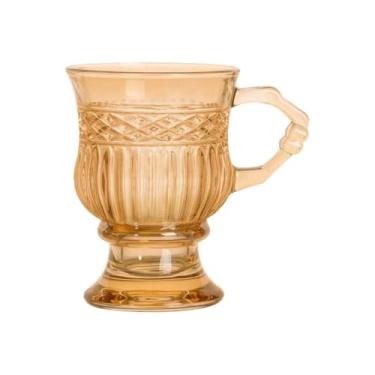 Imagem de XICARA DE VIDRO LUCENT AMBAR 130ml
