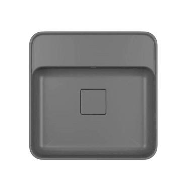 Imagem de Cuba De Apoio Deca Quadrada Com Mesa 40Cm Ebano Fosco