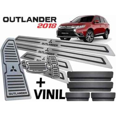 Imagem de Soleira Pedaleira Descanso Outlander 2018/2020 Preto Baixo R