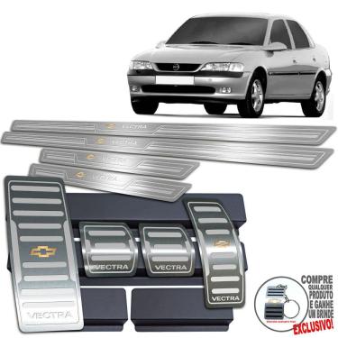 Imagem de Descanso Soleira Pedaleira Manual Prata Vectra 1996 2005