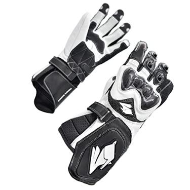 Imagem de Luva Motociclista Couro - STRIKE - Racing Rabbit (P)