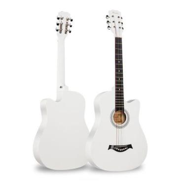 Imagem de Violão Acústico Folk Várias Cores - 38pol Destro - Fenshui, Branco Sty