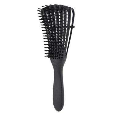 Imagem de Polvo Escova Desembaraçar Encaracolados Pente Polvo Crespos