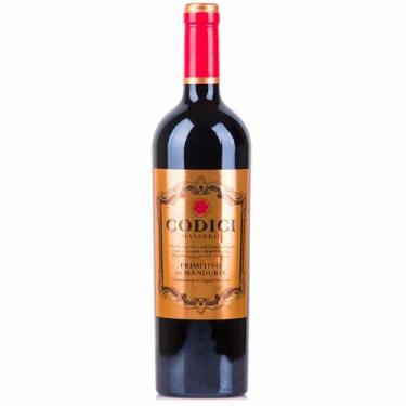 Imagem de Vinho Italiano Tinto Primitivo di Manduria Codici 2018 - Cantu