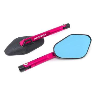Imagem de Retrovisor Esportivo Fazer 150 Fazer 250 Gravado A Laser - Special Lev