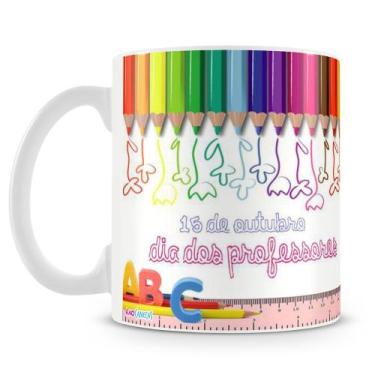 Imagem de Caneca Personalizada Dia dos Professores - Menino - 325ml - Amo Caneca