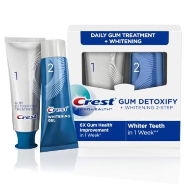 Imagem de Crest Pro-Health Gum Detoxify + Whitening Creme Dental De Dois Passos, 4,0 E 2,3 Oz