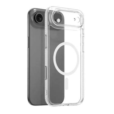 Imagem de Capa Capinha Transparente Mag Safe Para iPhone 17 Air Premium - CLEAR 