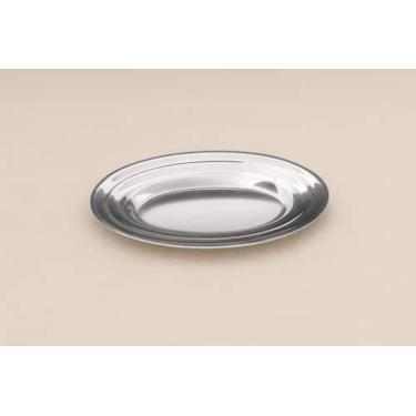 Imagem de Travessa Inox Oval Pequena 26 x 19cm Ravinox