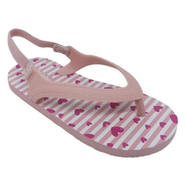 Imagem de Molekinha, Sandália Molekinha Menina Infantil PVC com Corações (Rosa Claro/Branco/Pink, BR, Bebê, Numérico, 25)