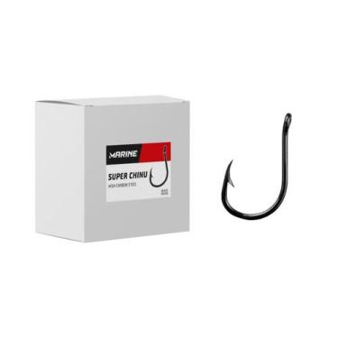 Imagem de Anzol Marine Sports Chinu Super Black Nº 7 - 100 Peças