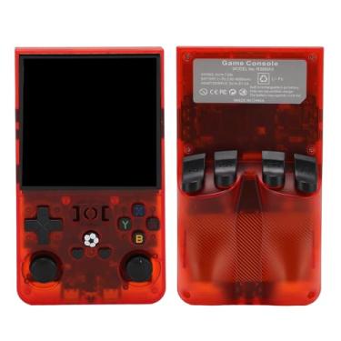 Imagem de Experiência de Jogo Aprimorada Console de Jogo Portátil Screen IPS de 4 Polegadas 720x720 Jogo de Código Aberto Player4000mAh Bateria Suporta Mais de 60 Jogos de Emulador Duplo