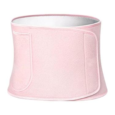 Imagem de Aymzbd Modeladores de Cintura para Mulheres E Homens, Suporte Premium, Cinto Modelador de Cintura para Treino, Fitness, Ioga, Musculação, Rosa, L