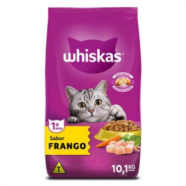 Imagem de Ração Para Gatos Adultos Whiskas Frango 900g