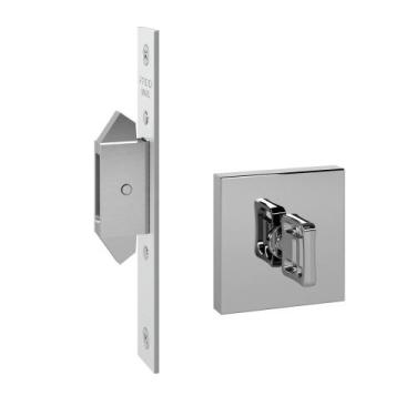 Imagem de Fechadura Trava de Correr Banheiro Aço Inox Polido RQ2 IXP Pado