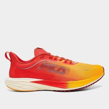 Imagem de Tênis Fila Kr6 Frame Feminino, Vermelho, Amarelo, 34