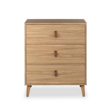 Imagem de Cômoda Ivvie 3 Gavetas 70 cm x 47 cm - Casavee, Tauari