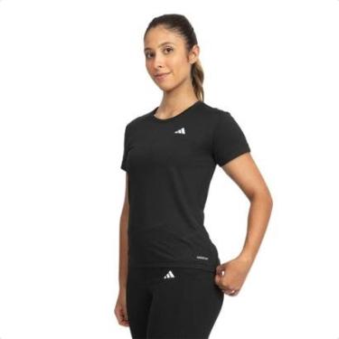 Imagem de Camiseta Adidas Feminina Own The Run 3 Listras-Feminino