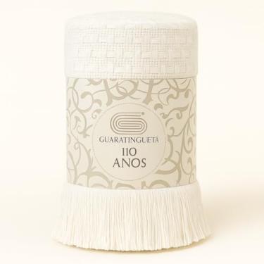 Imagem de Manta para Sofá Eterna Decorativa 1,50x1,70 m Guaratinguetá Sustentável (Branca)