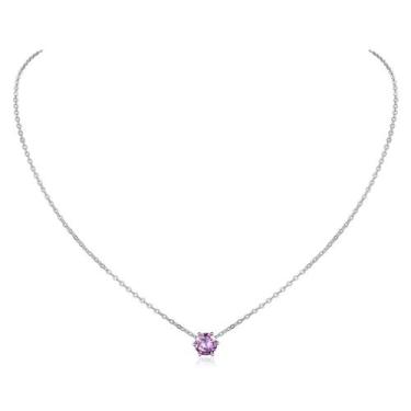 Imagem de Colar ChicSilver 925 em prata esterlina Alexandrite para mulheres