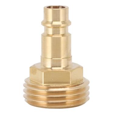 Imagem de Generic Adaptador de Mangueira de Conexão Rápida de Alta Compatibilidade para Porta de Spray RV, Design de Rosca de Precisão, Instalação Simples para Saídas de Bocal de Mangueira de Jardim/RV de 3/4