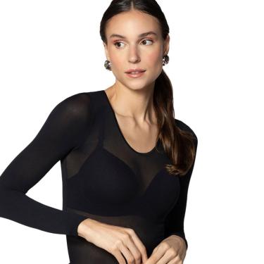 Imagem de Segunda Pele Blusa Feminina Lupo Fio 60 Manga Longa-Feminino