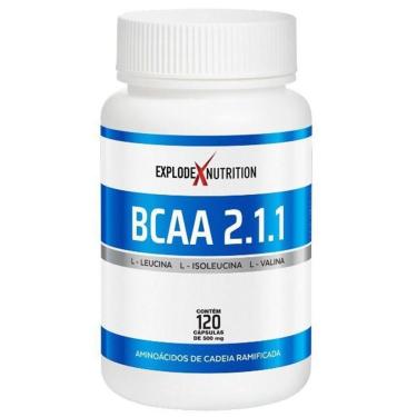 Imagem de BCAA 2:1:1 Explode Nutrition  120 caps-Unissex