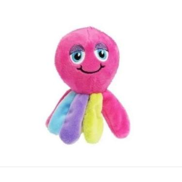 Imagem de Brinquedo Cães Pelúcia Pet Polvo Colorido Napi 16Cm