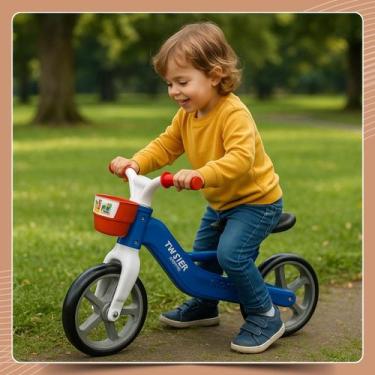 Imagem de Bicicleta Equilíbrio Infantil Sem Pedal Primeiros Passos Aprendizagem 