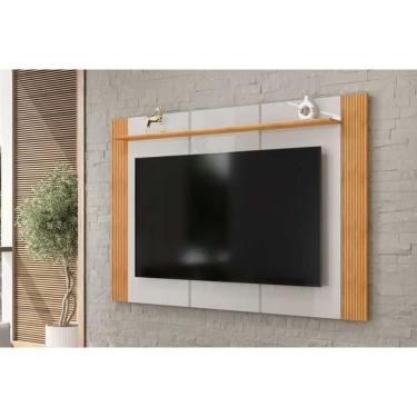 Imagem de Painel Home P/ Tv Até 75 Pol Helo 183x136cm Bali/cedro - Dj Móveis
