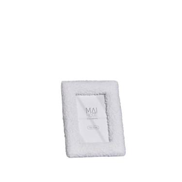 Imagem de Porta Retrato Wonho Branco 10X15 Mdf/Pelúcia