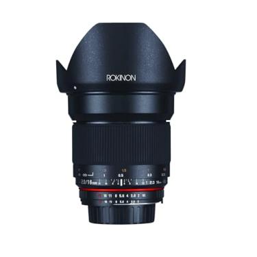 Imagem de Rokinon 16M-C 16 mm f/2.0 lente grande angular asférica para câmeras Canon EF