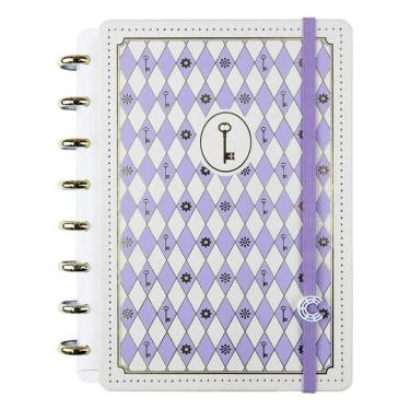 Imagem de Caderno Inteligente A5 Isa Akkari Purple Key 80 Folhas Cia52367 - Ci