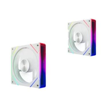 Imagem de Kit de Ventilador ARGB para PC Teucer Prism S1 120mm - 4/3 Pinos PWM -